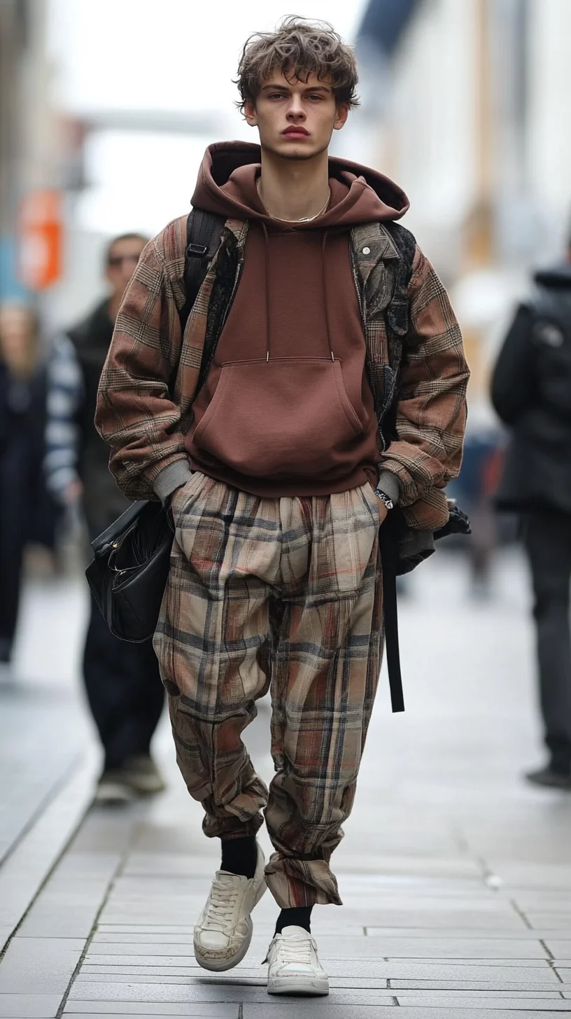 Effortless Street Style: Mastering Cozy Layers and Bold Patterns