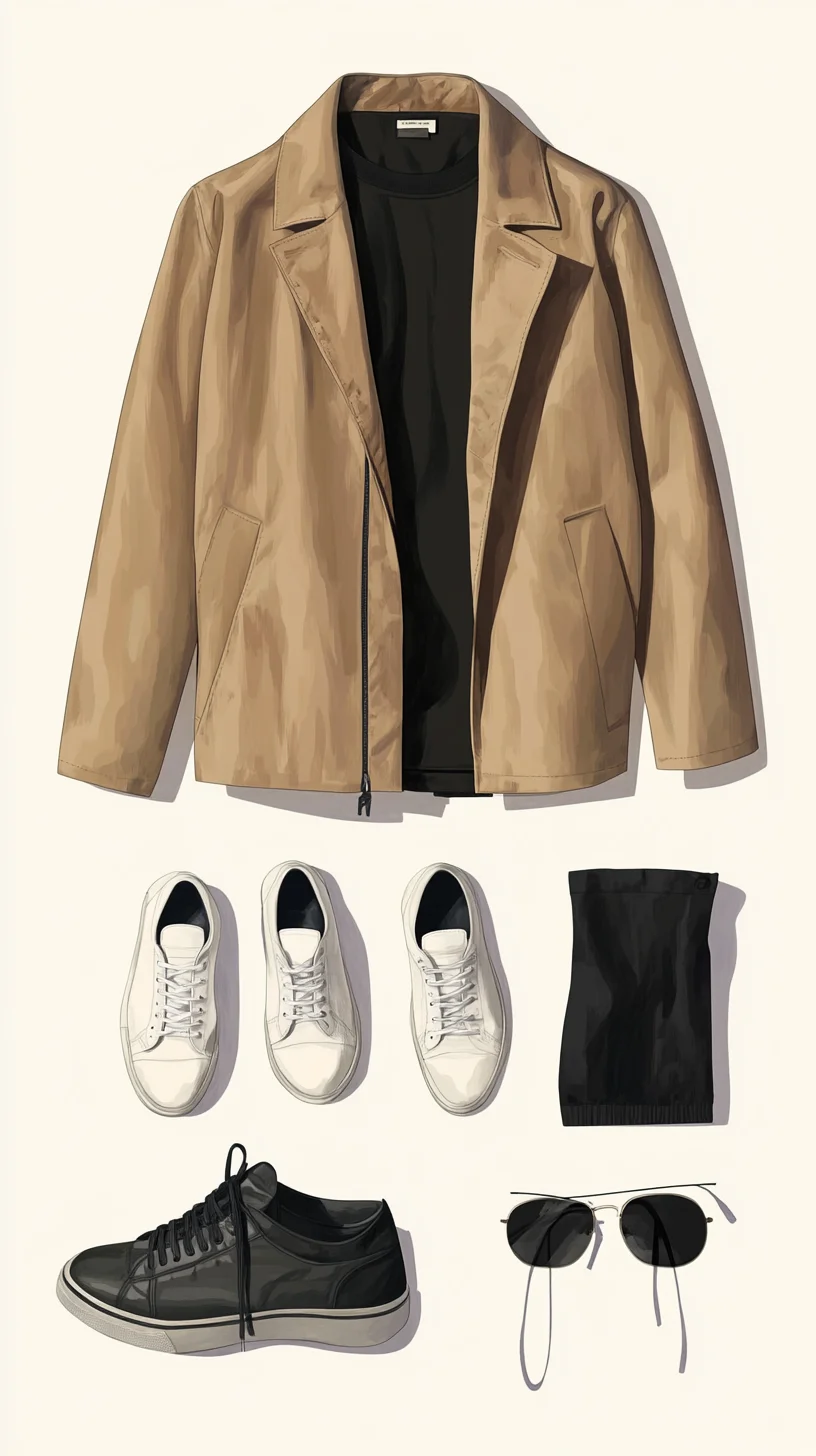 Effortless Urban Chic: Mastering Casual Elegance with Versatile Layers