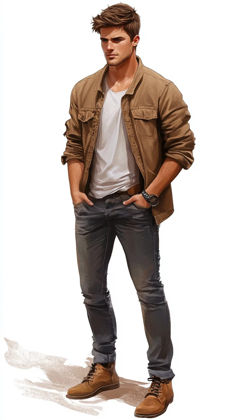Effortless Urban Chic: Mastering the Casual Layered Look