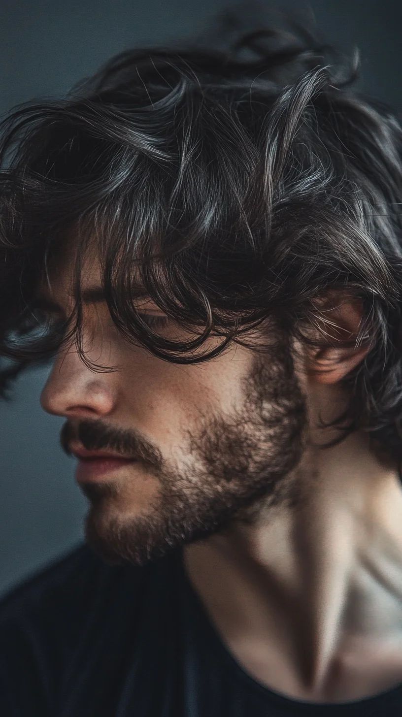 Effortless Waves: A Chic Look for the Modern Man