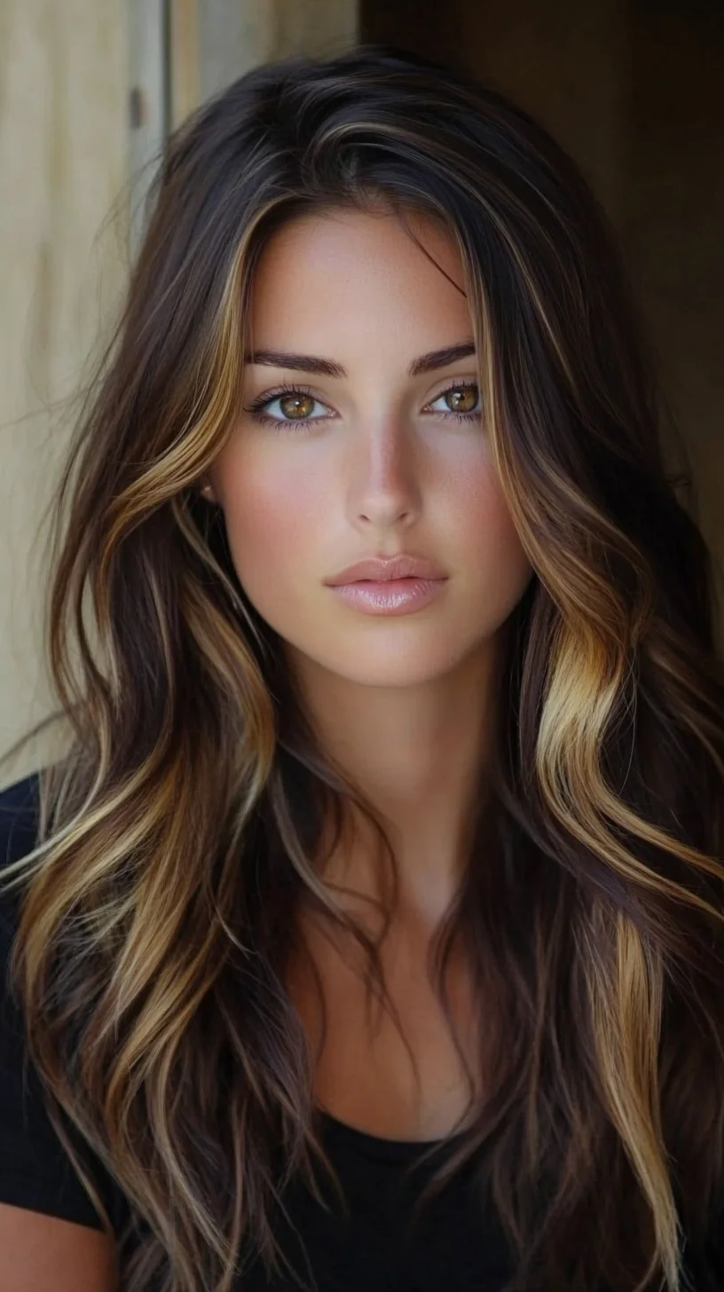 Effortless Waves with Sun-Kissed Highlights for a Radiant, Luminous Look