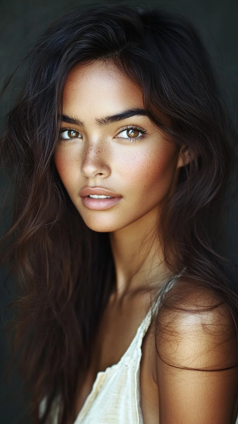 Effortlessly Beautiful: Embrace the Natural Waves of Luscious Long Hair