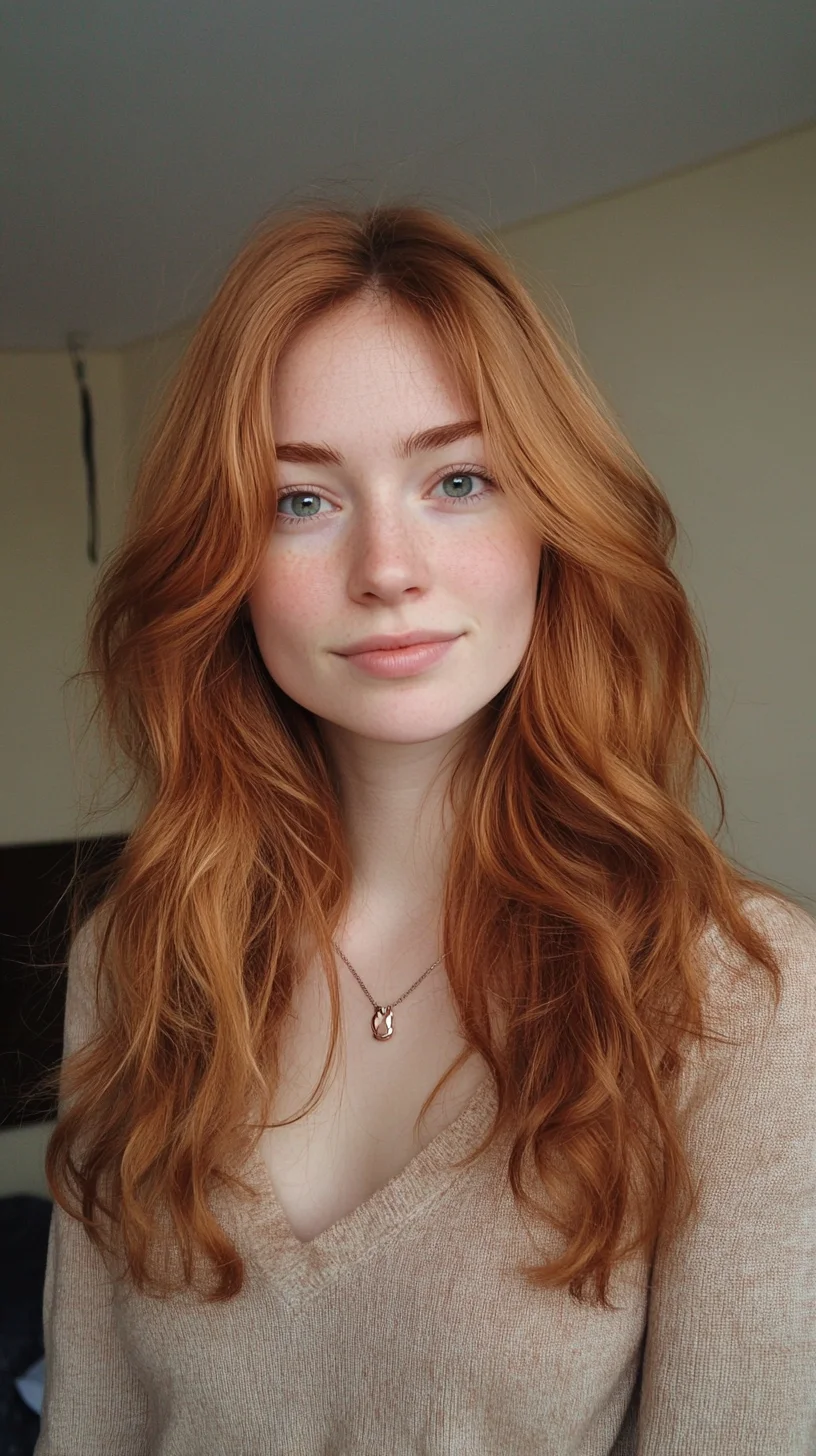 Effortlessly Beautiful: Luscious Loose Waves and Natural Shine