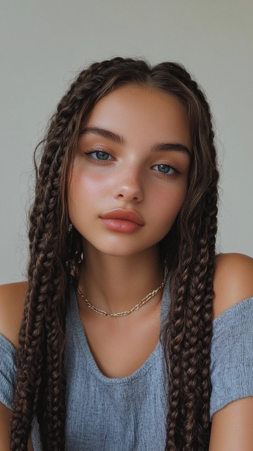 Effortlessly Chic Box Braids: The Ultimate Low-Maintenance Hairstyle