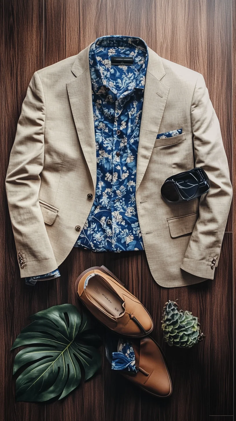 Effortlessly Chic: Elevate Your Look with Floral Prints and Tailored Layers