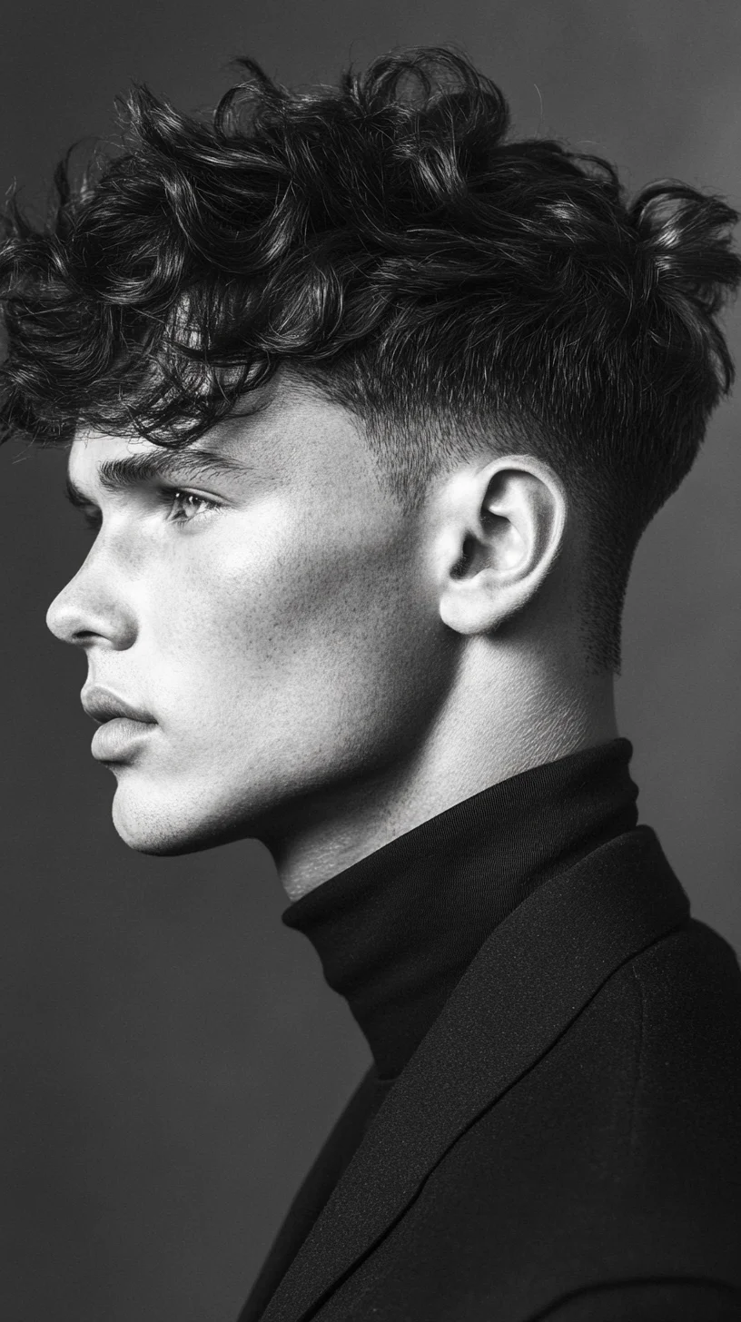 Effortlessly Chic: Elevate Your Look with Textured Curls and a Sleek Silhouette