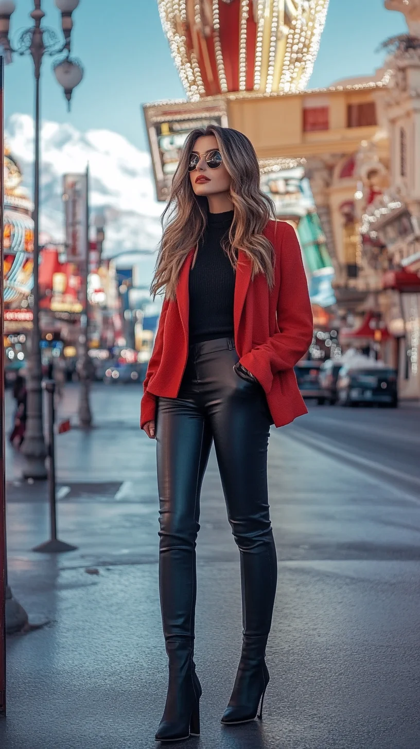 Effortlessly Chic: Elevate Your Wardrobe with Bold Color and Sleek Styles