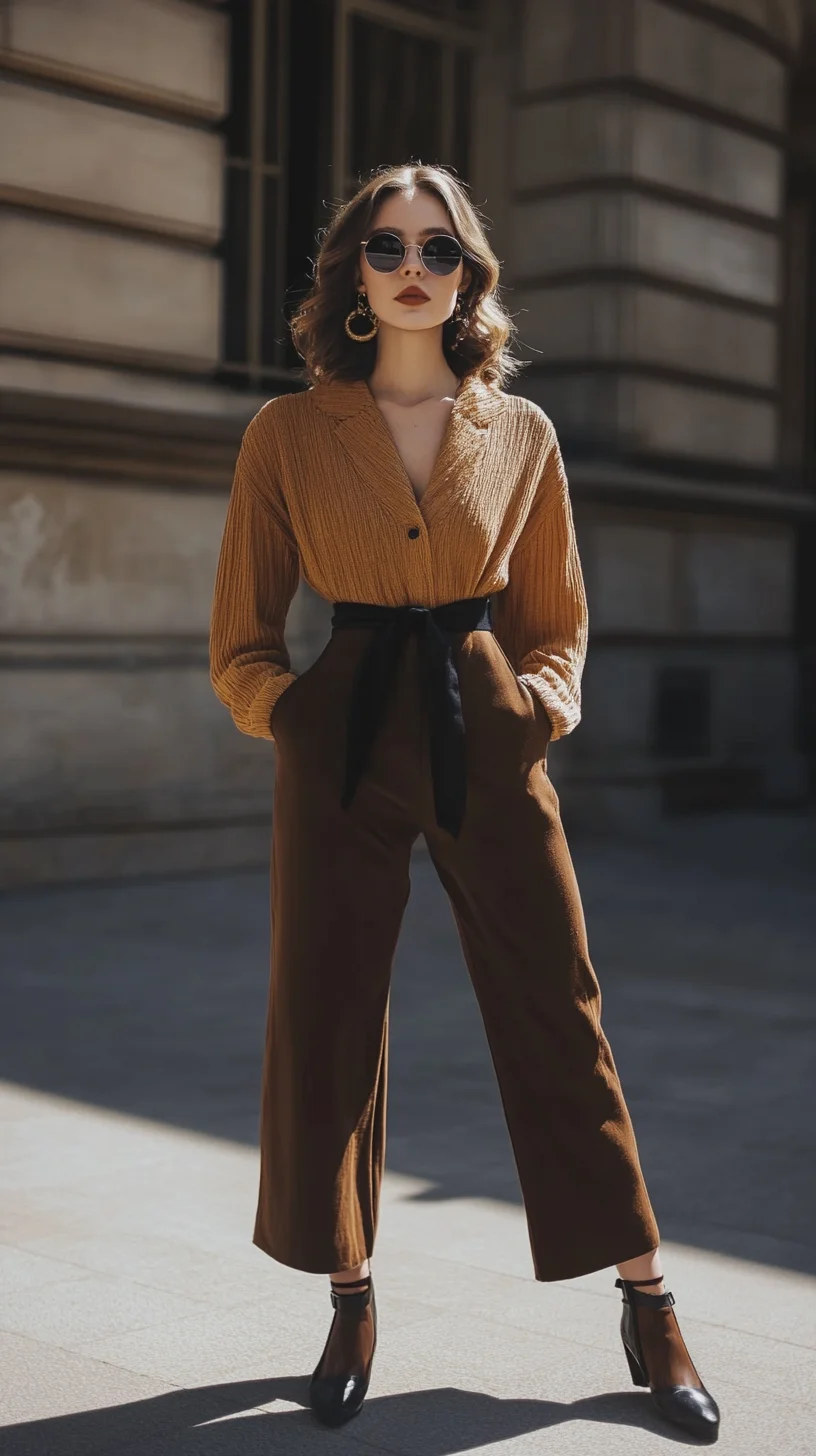 Effortlessly Chic: Elevate Your Wardrobe with Earthy Rich Tones