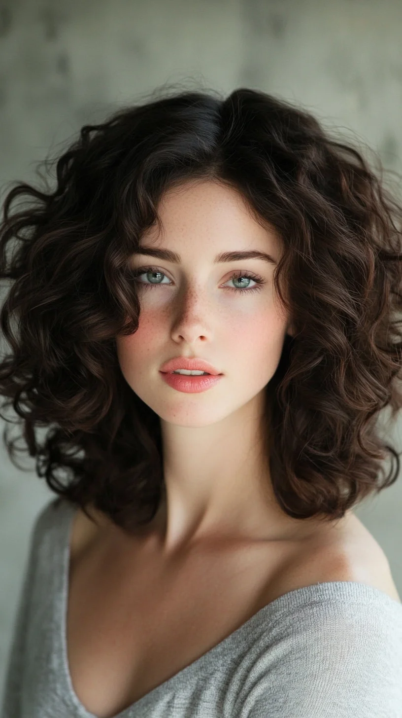 Effortlessly Chic: Embrace Bold, Bouncy Curls for a Head-Turning Look