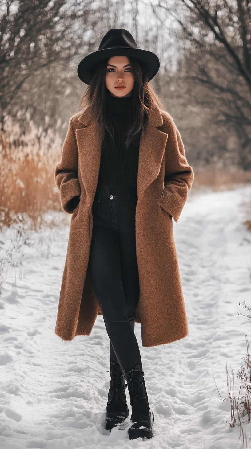 Effortlessly Chic: Embrace Cozy Layers with a Touch of Glam