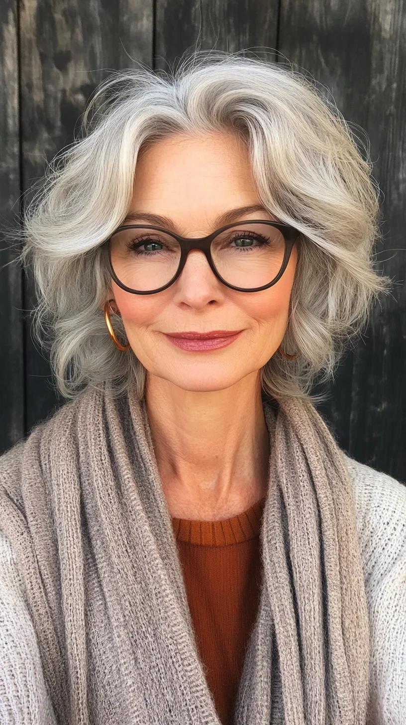 Effortlessly Chic: Embrace Graceful Waves for a Timeless Look