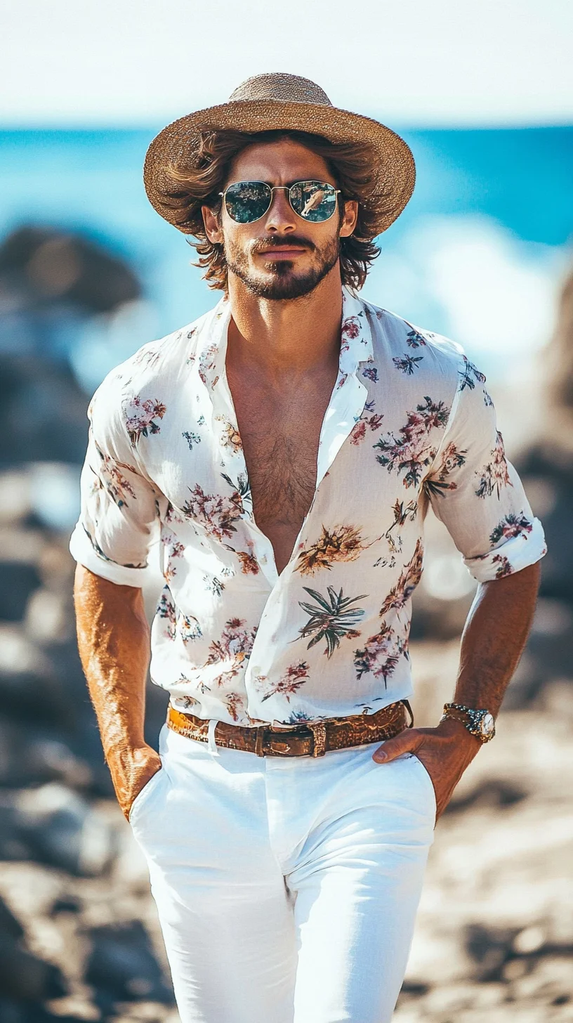 Effortlessly Chic: Embrace Relaxed Elegance with Floral Prints and Light Fabrics