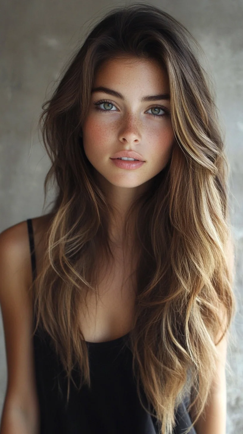 Effortlessly Chic: Embrace the Luscious Layers of Beachy Waves
