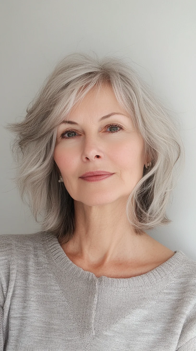 Effortlessly Chic: Embrace the Modern Textured Bob for Timeless Elegance