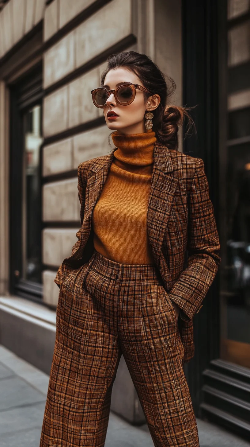 Effortlessly Chic: Embrace the Power of Earthy Tones in Tailored Style