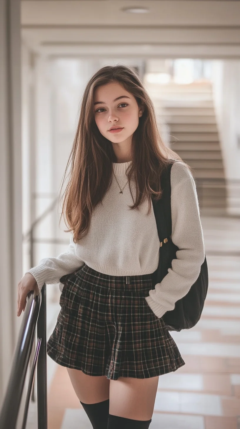 Effortlessly Chic: Embrace the Preppy Aesthetic with Cozy Textures