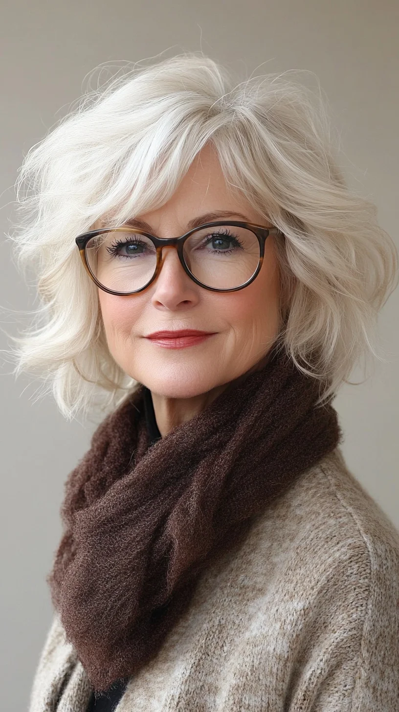Effortlessly Chic: Embrace the Soft, Textured Natural Wave of This Stylish Hairstyle