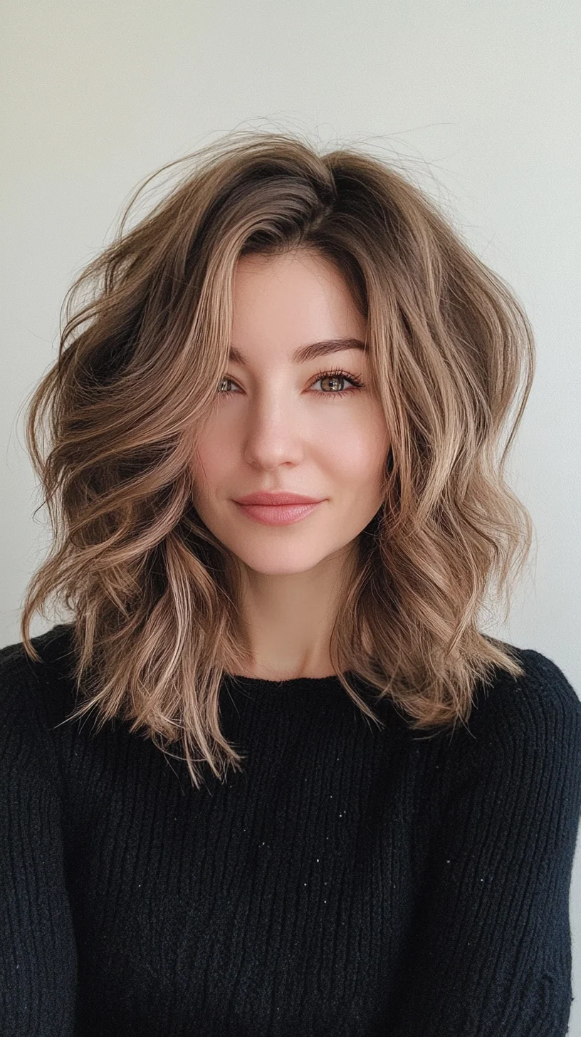 Effortlessly Chic Layered Beach Waves: Perfect for Every Occasion