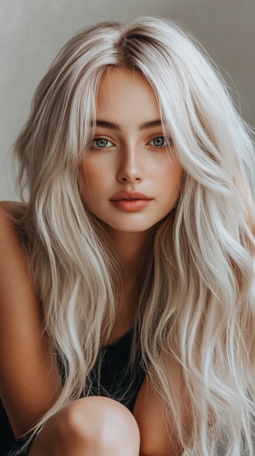 Effortlessly Chic Long Waves: The Ultimate Textured Hairstyle for Modern Vibes