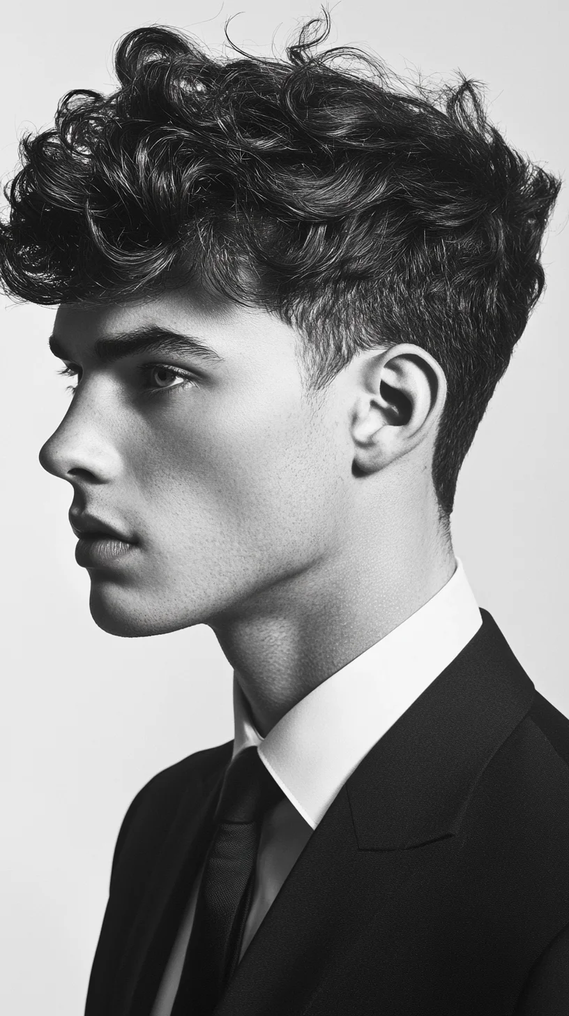 Effortlessly Chic: Mastering the Modern Curly Cut in Sophisticated Style