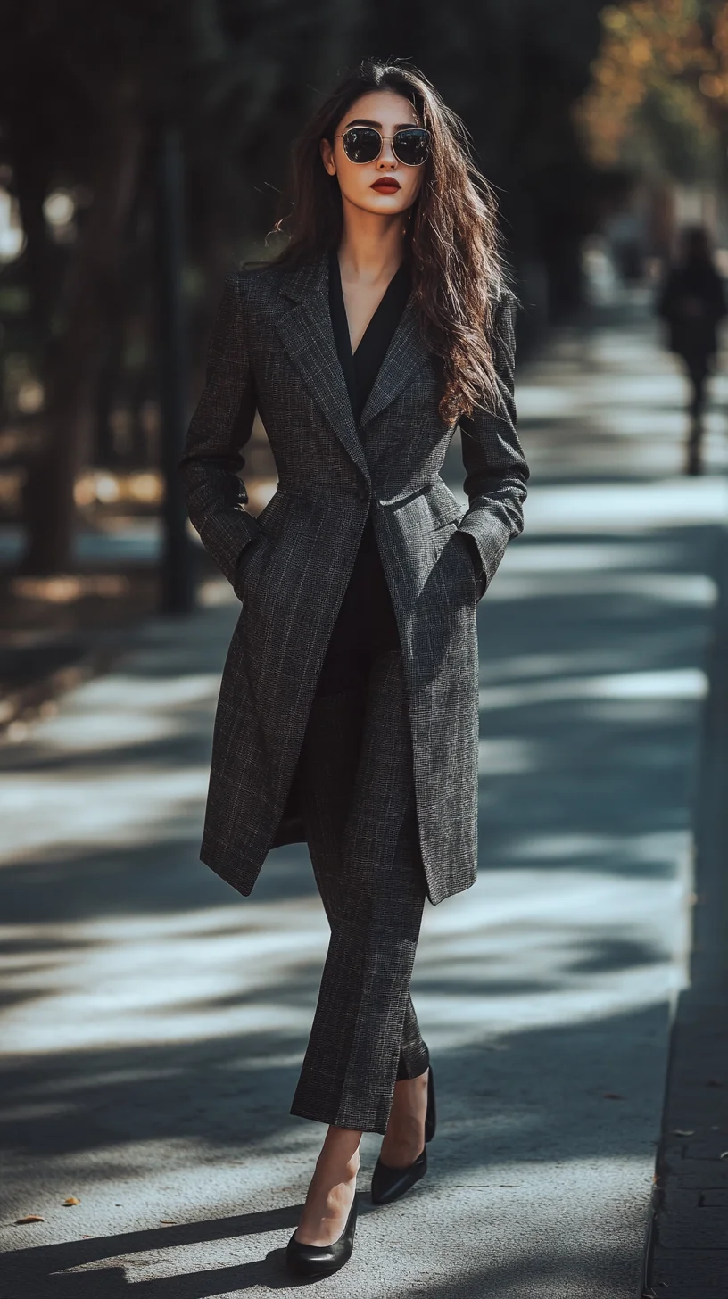 Effortlessly Chic: Mastering the Monochrome Power Suit Trend