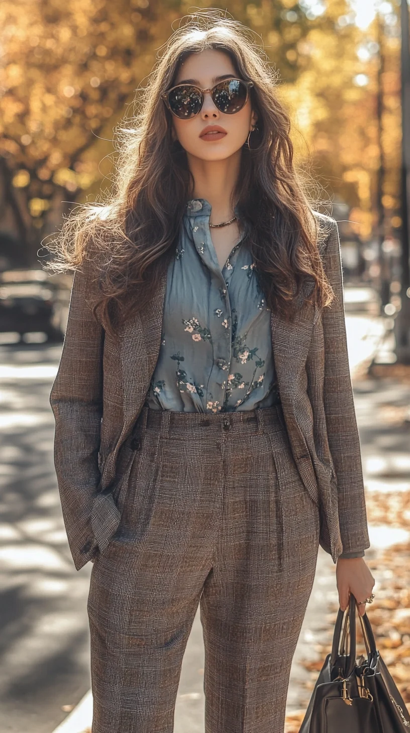 Effortlessly Chic: Mastering the Perfect Blend of Feminine and Tailored Elegance