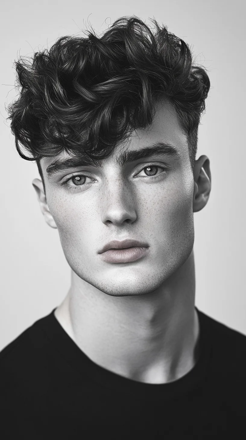 Effortlessly Chic: Mastering the Textured Curly Hairstyle for Confident Style