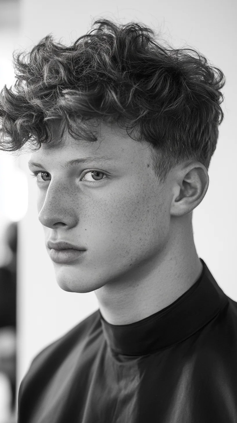 Effortlessly Chic: Mastering the Textured Curly Look for a Standout Style