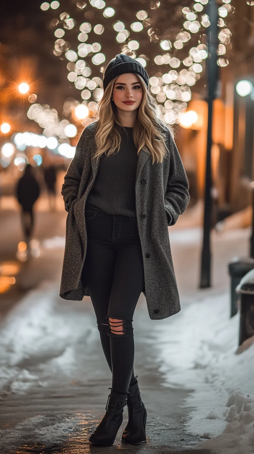 Effortlessly Chic: Mastering Winter Layering with a Touch of Glam