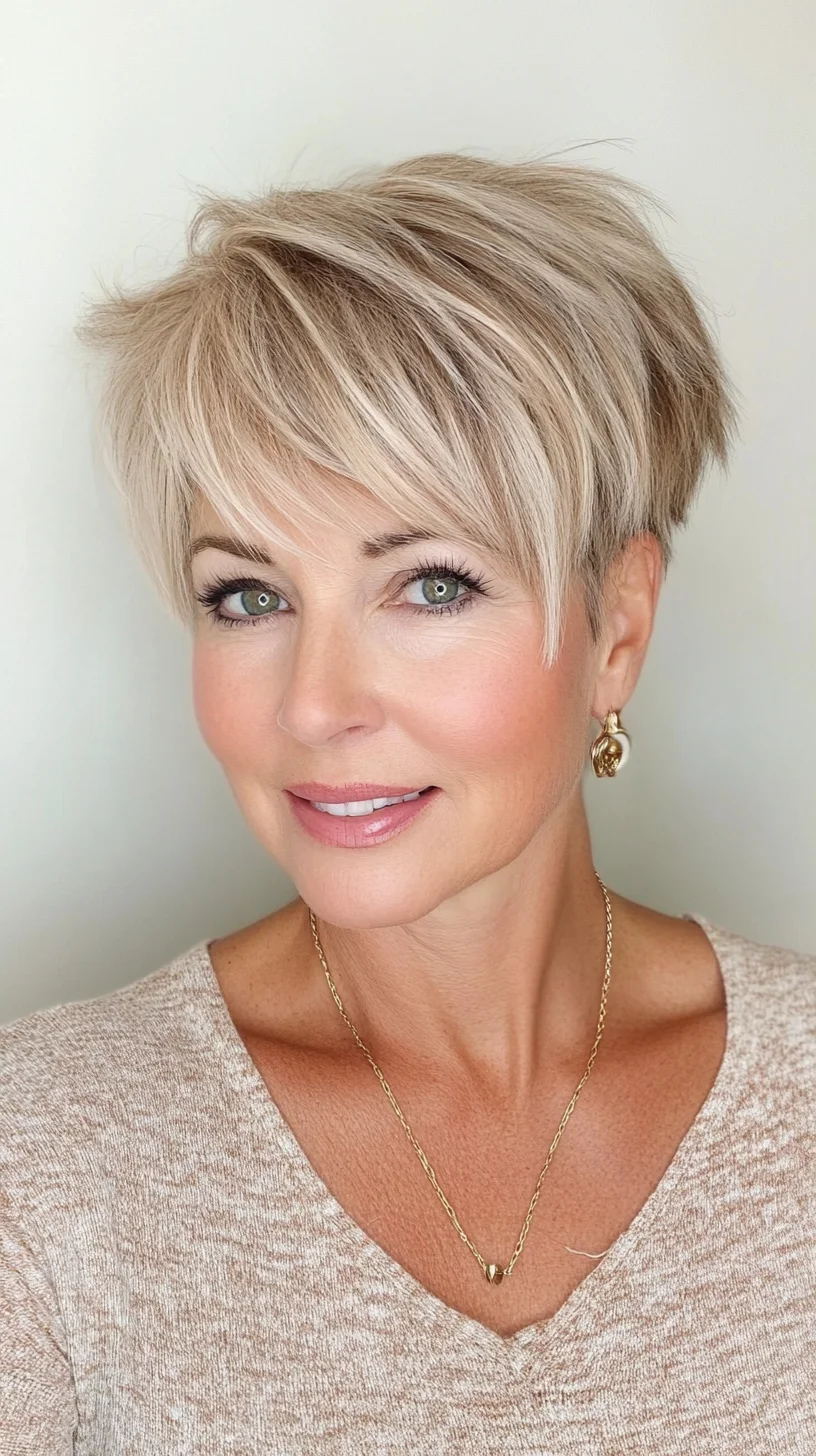 Effortlessly Chic Pixie Cut: The Perfect Blend of Elegance and Ease