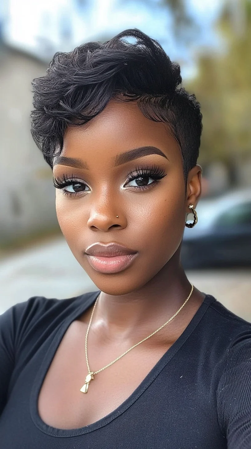 Effortlessly Chic Short Hair: The Modern Textured Pixie for Bold Confidence