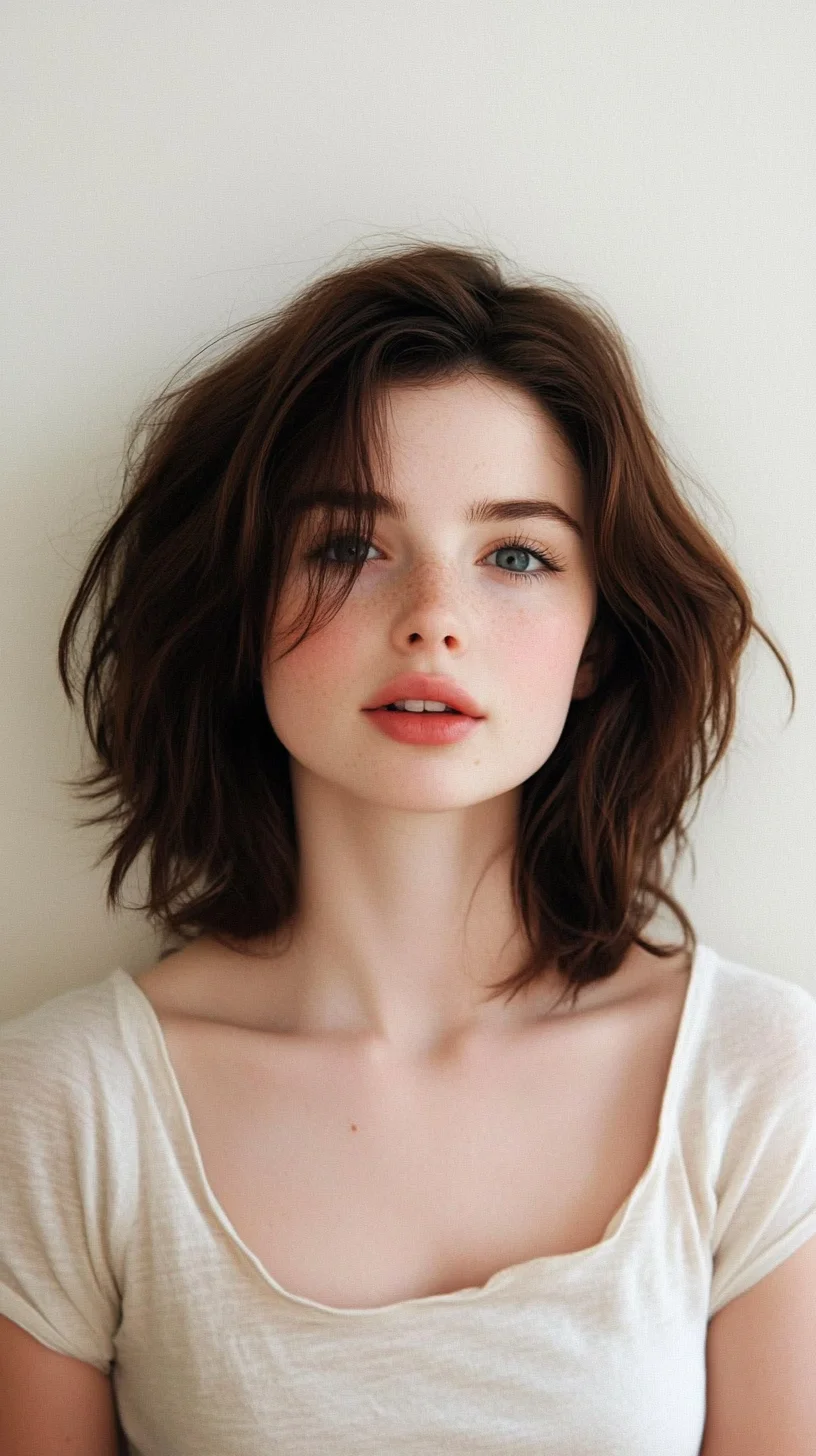 Effortlessly Chic Textured Waves for a Modern, Natural Look