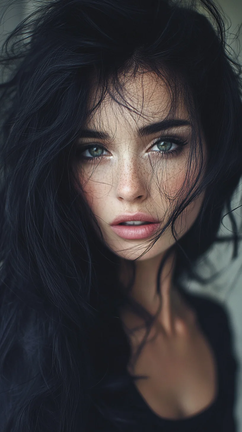 Effortlessly Chic: The Alluring Tousled Waves Look