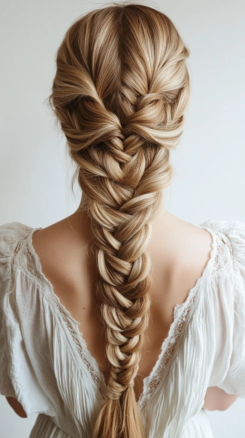 Effortlessly Chic: The Classic Intricate Braid That Turns Heads