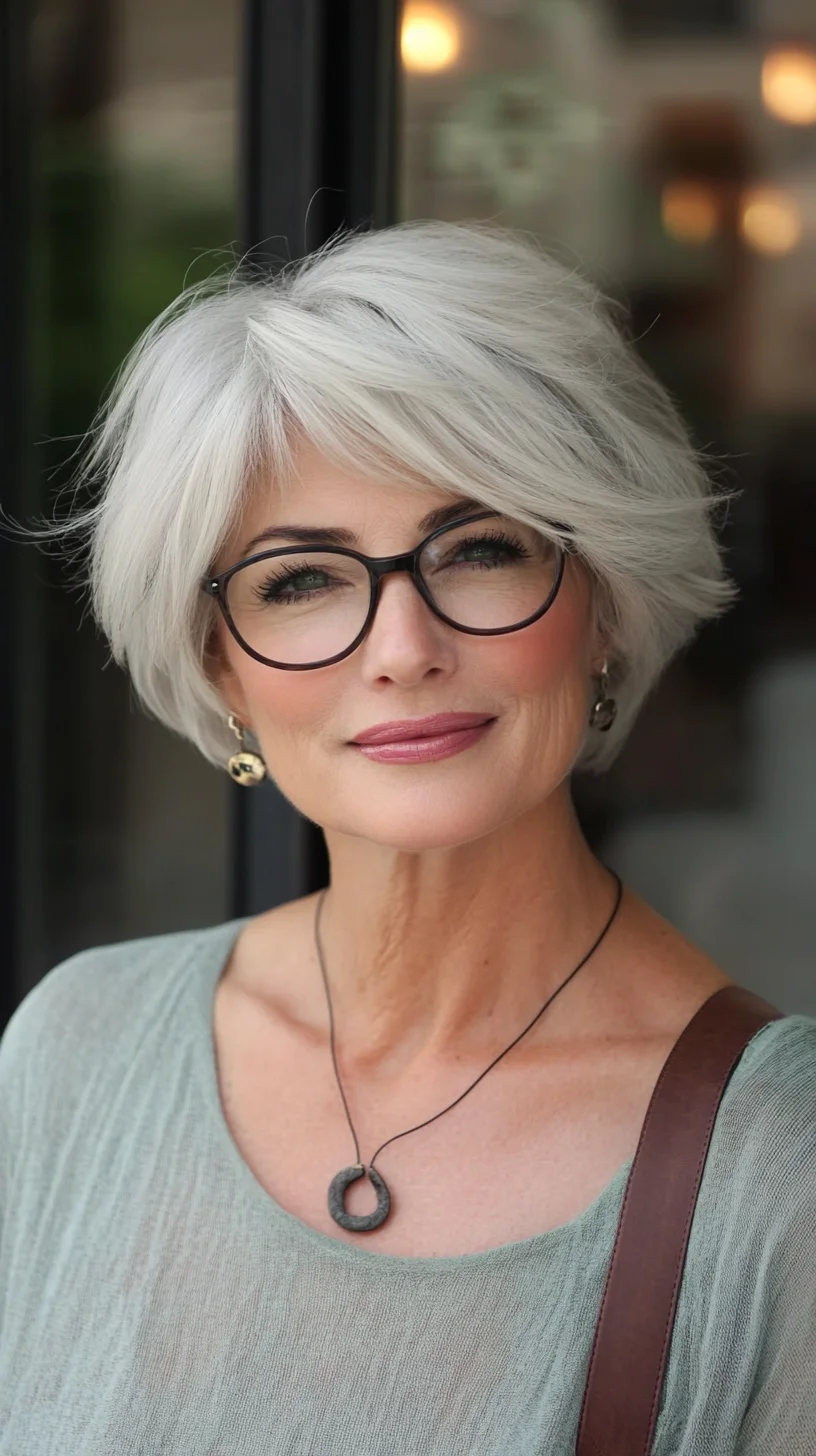 Effortlessly Chic: The Fluffy Pixie for Modern Elegance