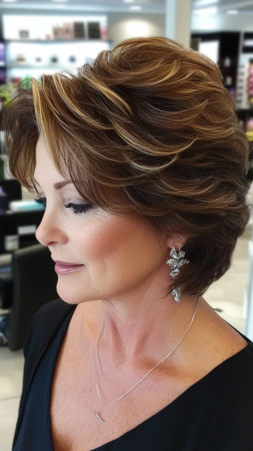Effortlessly Chic: The Layered Bob with Soft Highlights