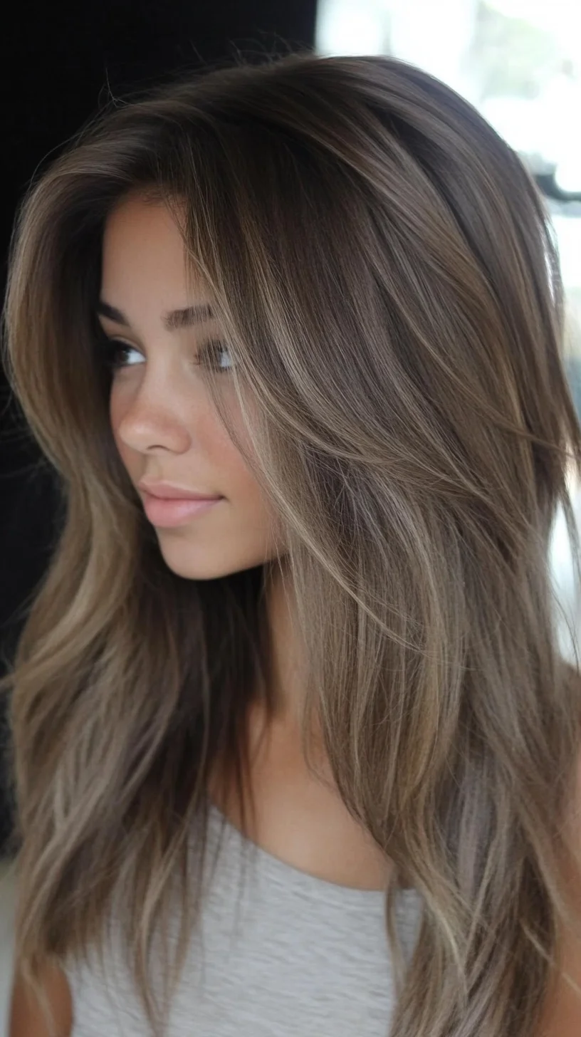 Effortlessly Chic: The Luminous Layered Mane for All Occasions