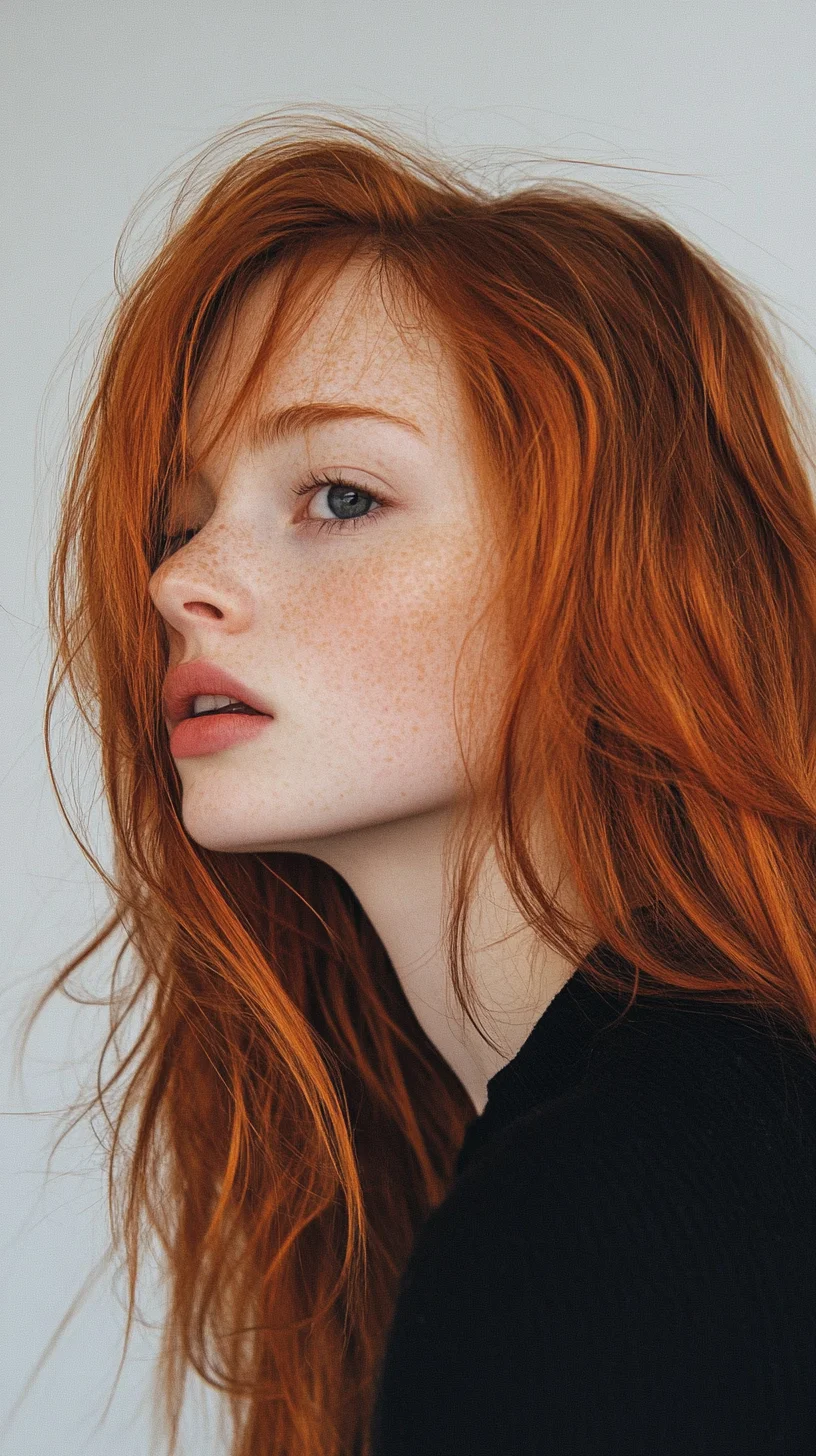 Effortlessly Chic: The Luscious, Fiery Waves for Bold Statements