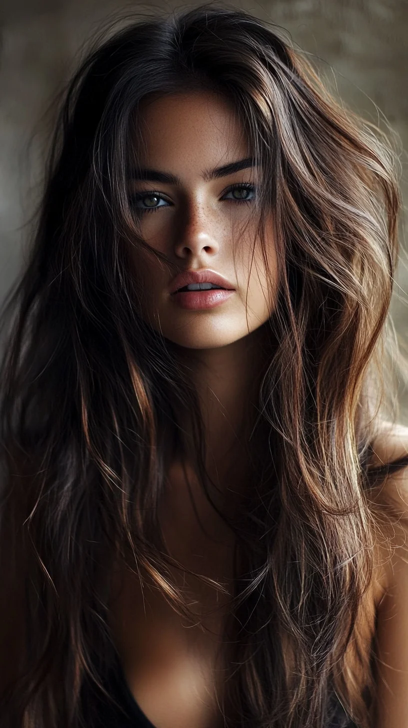 Effortlessly Chic: The Luscious Long Layered Waves You’ll Love