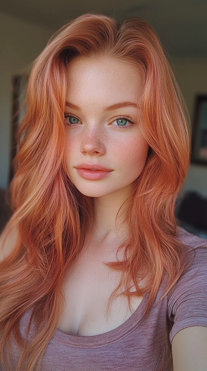 Effortlessly Chic: The Luscious Wavy Hairstyle for a Natural Vibe