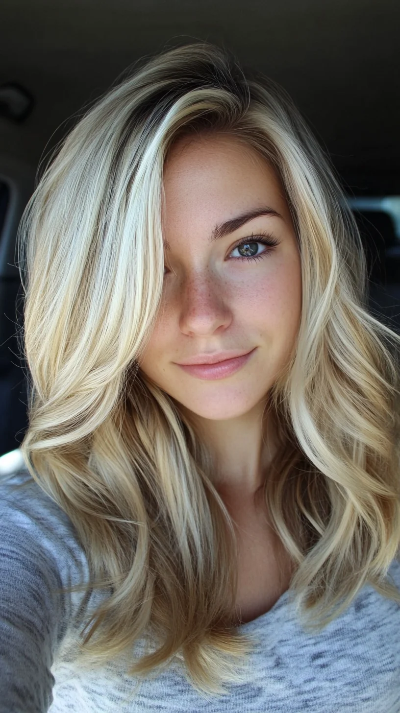 Effortlessly Chic: The Luscious Wavy Lob for a Timeless Look