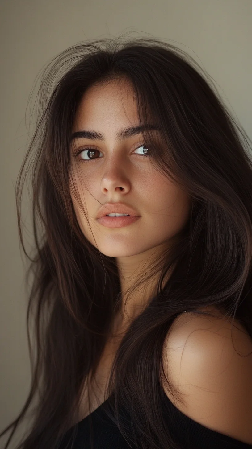 Effortlessly Chic: The Modern Long Layers Hairstyle for Glamorous Volume