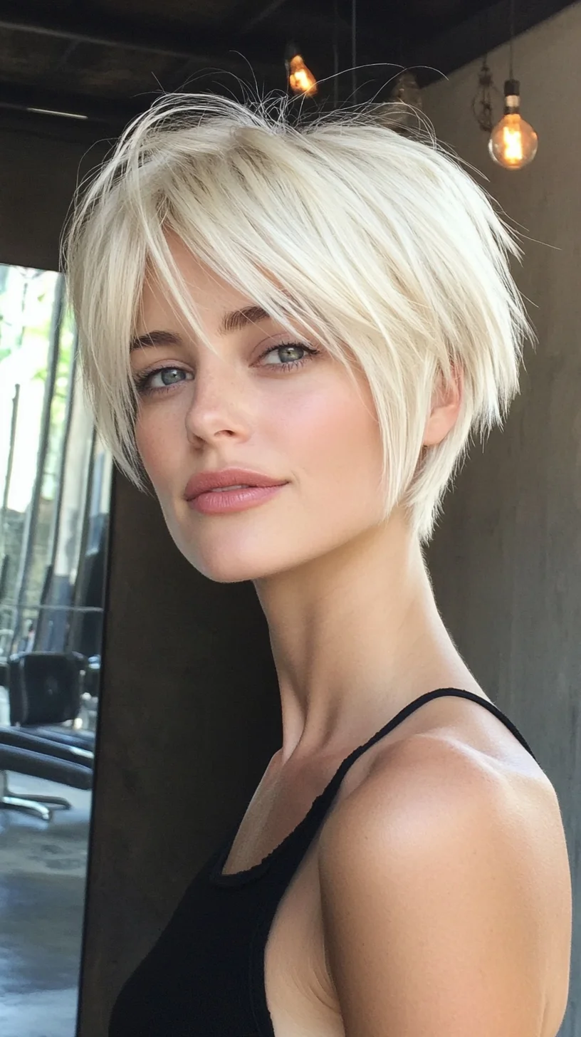 Effortlessly Chic: The Modern Textured Bob for a Fresh, Flirty Look