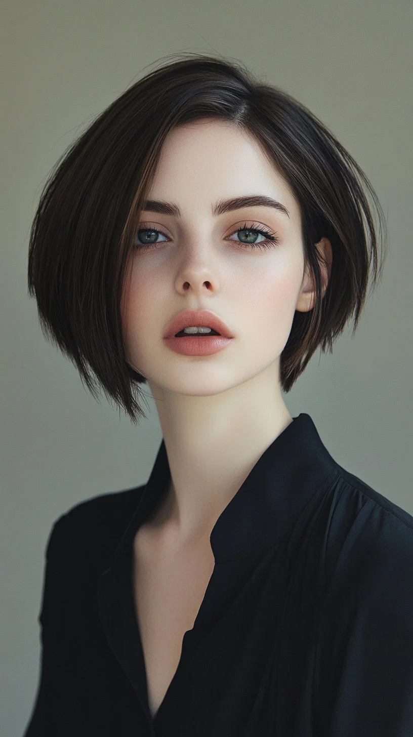 Effortlessly Chic: The Modern Textured Bob for a Sophisticated Look