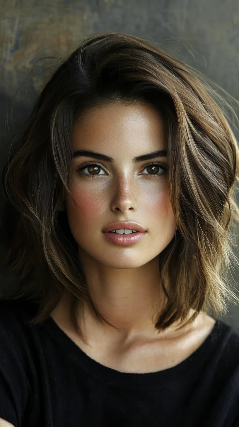 Effortlessly Chic: The Modern Textured Bob for a Standout Look