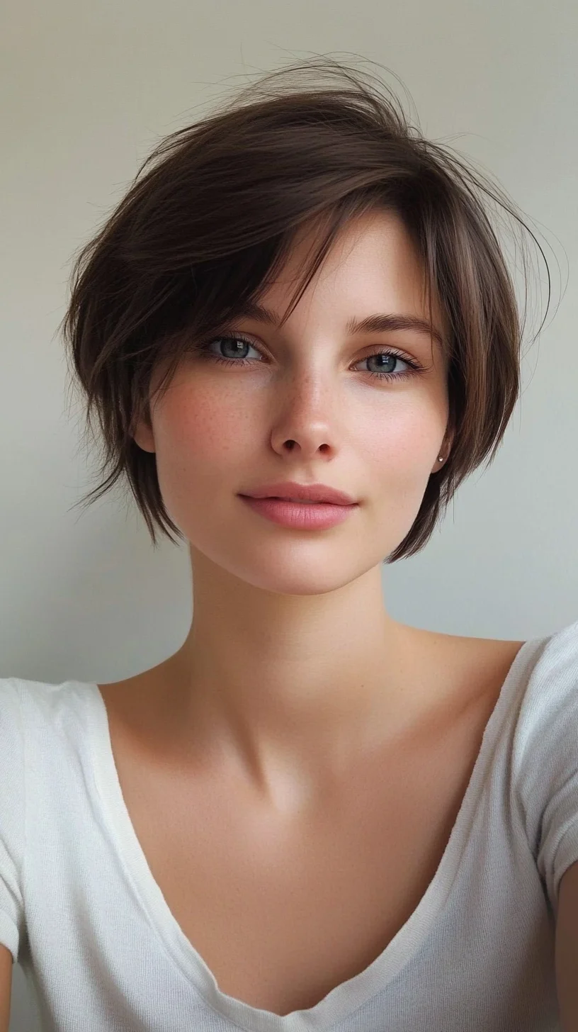 Effortlessly Chic: The Modern Textured Bob for Any Occasion