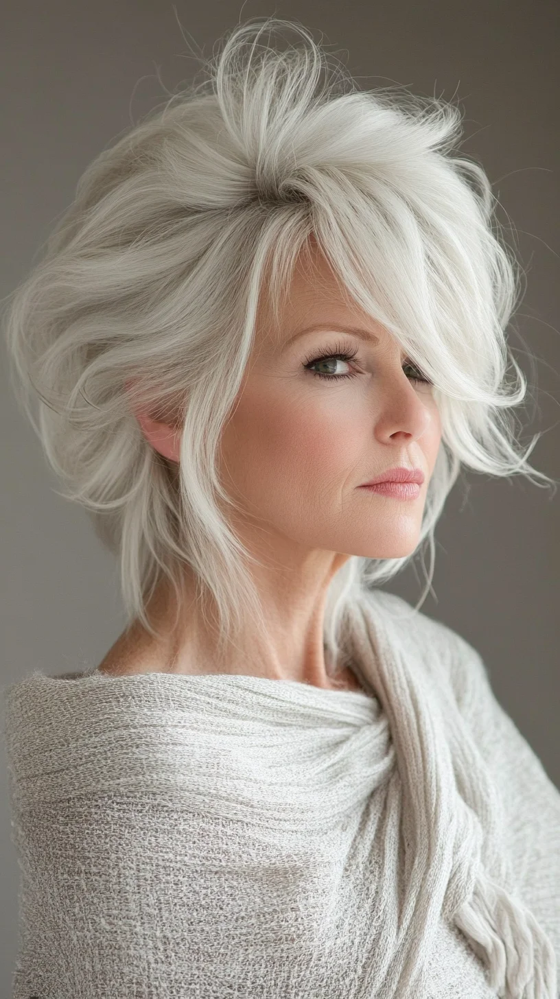 Effortlessly Chic: The Modern Textured Bob for Every Age
