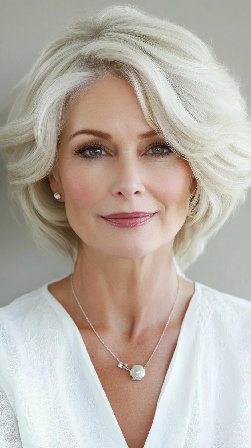 Effortlessly Chic: The Modern Textured Bob for Timeless Elegance