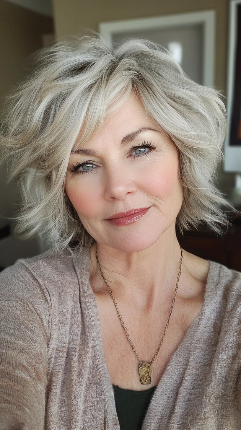 Effortlessly Chic: The Modern Textured Bob for Timeless Elegance