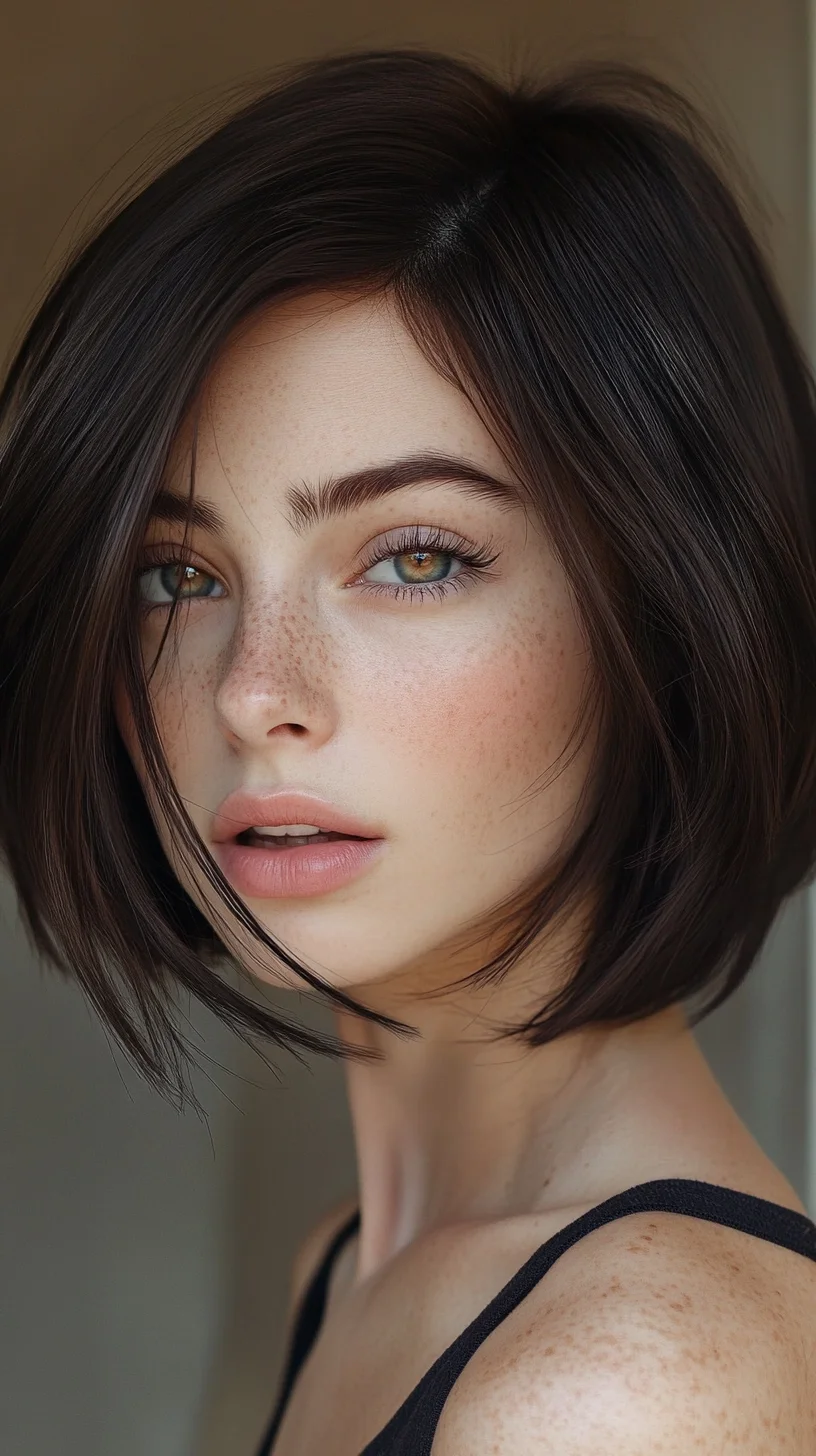 Effortlessly Chic: The Modern Textured Bob Haircut